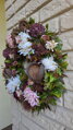 Kvetinový veniec Belorina 50cm