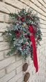 Vianočný veniec Natural Red 50cm