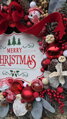 Vianočný veniec Merry Christmas 55cm