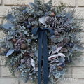 Vianočný veniec Nordic Blue 50cm