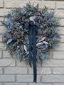 Vianočný veniec Nordic Blue 50cm